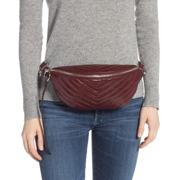 NWOT Rebecca Minkoff Edie Large Leather Sling Bag - Picture 5 of 6